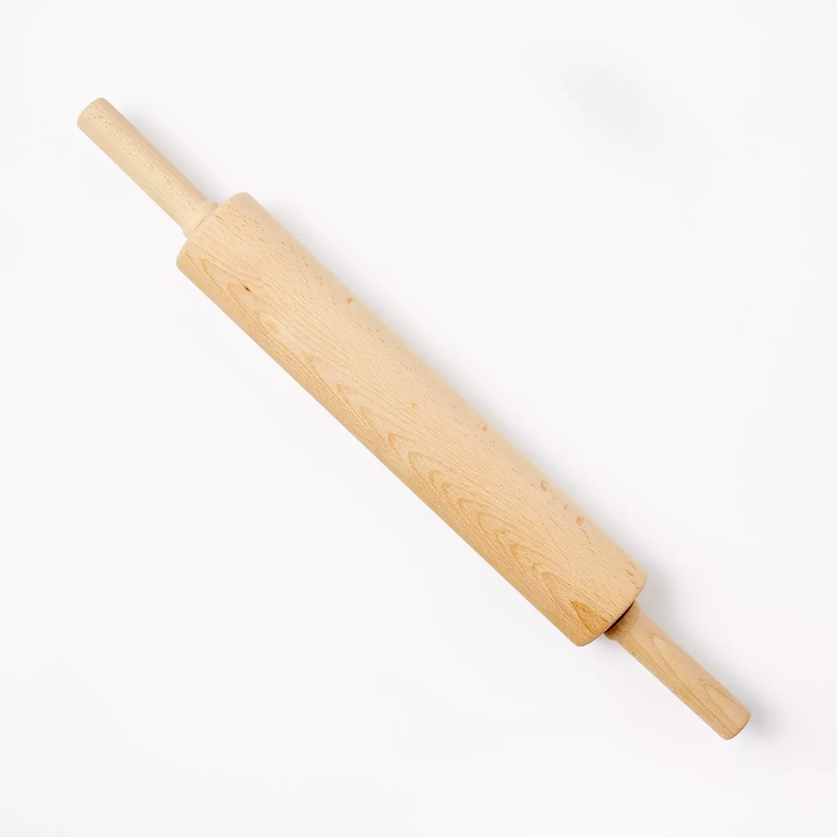 10" Wood Rolling Pin Light Brown - Figmint™