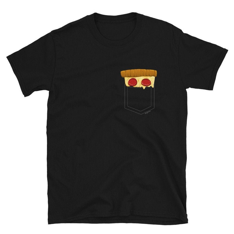 Pizza Shirt - Pizza Pocket Slice T Shirt - Pizza Lover, Funny Pizza Slice Tee, Pizza Shirt, Funny Pizza T-Shirt, Best Pizza Shirt