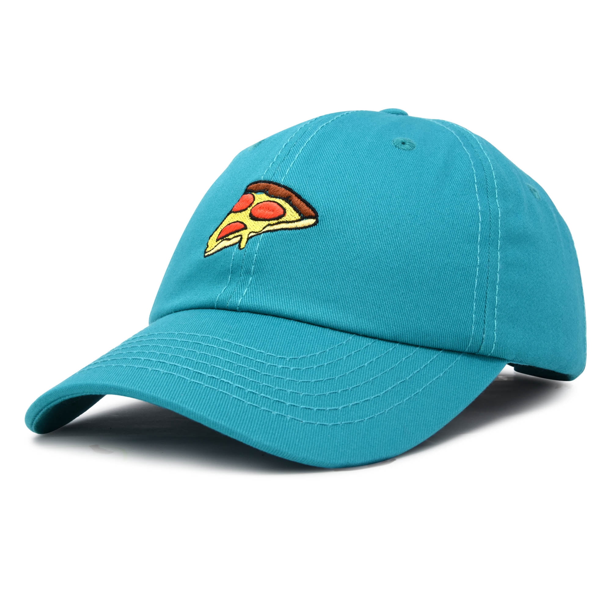 DALIX Pizza Slice Hat Baseball Cap in Teal