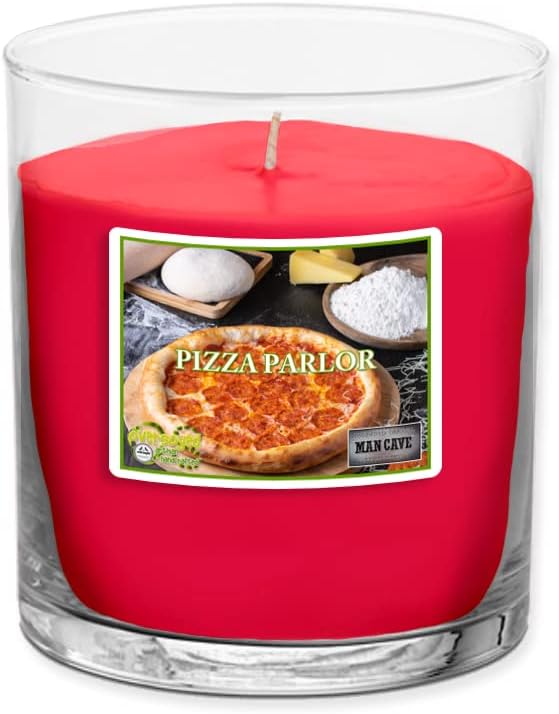 Pizza Parlor Man Cave Hand Poured Soy Tumbler Candle