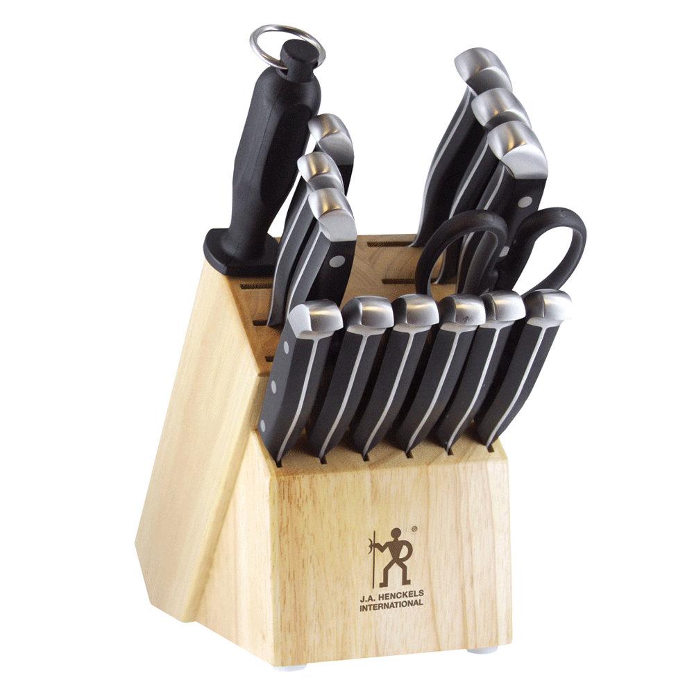 Henckels Statement 15-Piece Knife Block Set - Natural