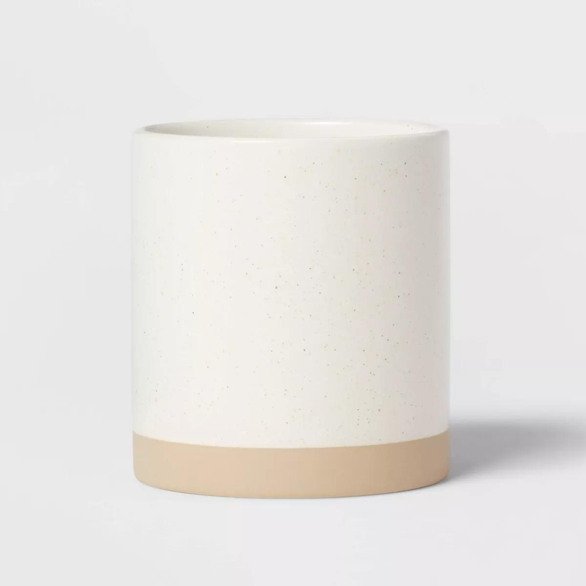 Camwood Collection Stoneware Utensil Holder Green - Threshold™