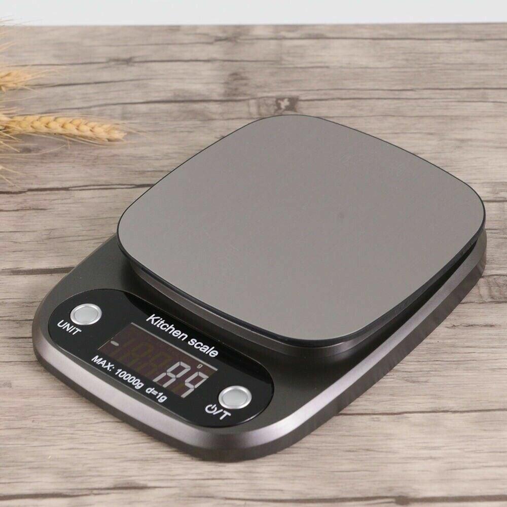 Kitchen Food Scale - 22lbs Capacity 10kg x 1g