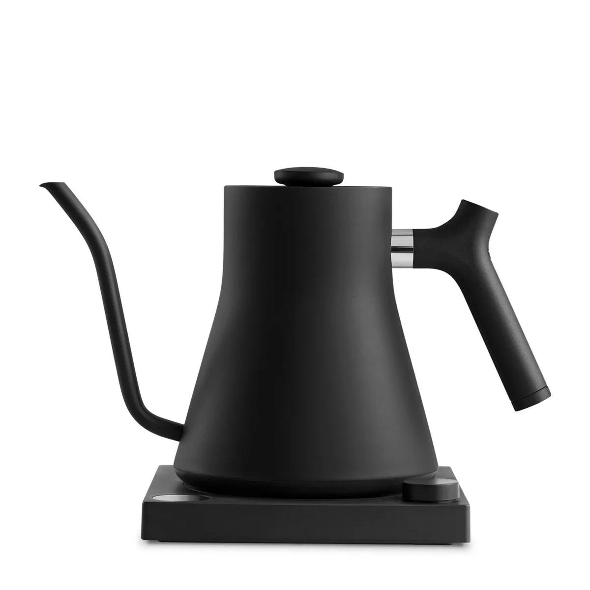 Fellow 0.9L Stagg EKG Electric Kettle Matte Black: Stainless Steel, 1200W, Hand Wash
