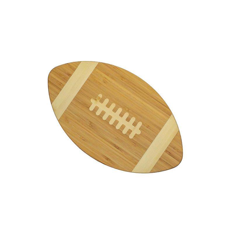 Wood Football Cutting Board - 15" X 8.5"