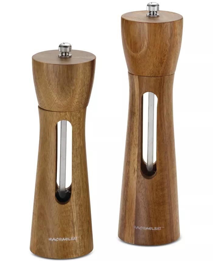 Tools and Gadgets Acacia Salt & Pepper Grinder Set