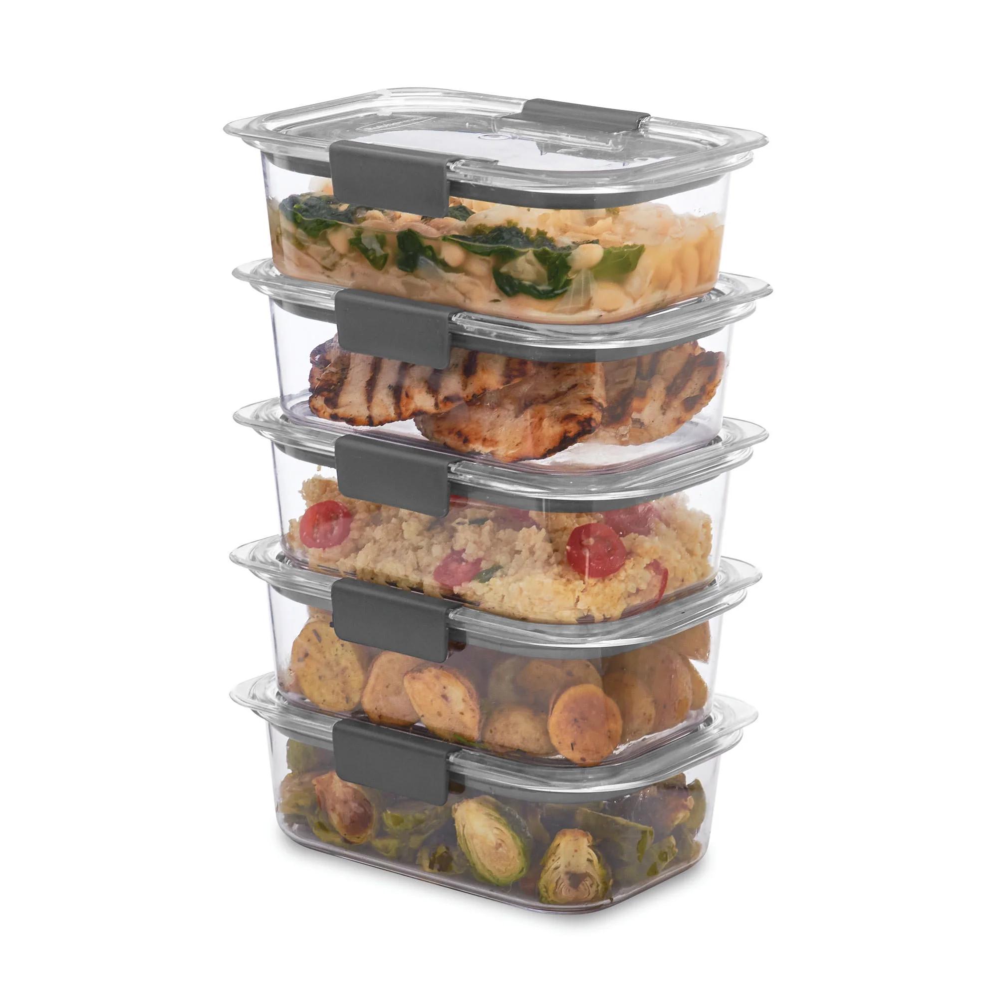 Rubbermaid Brilliance Food Storage Containers