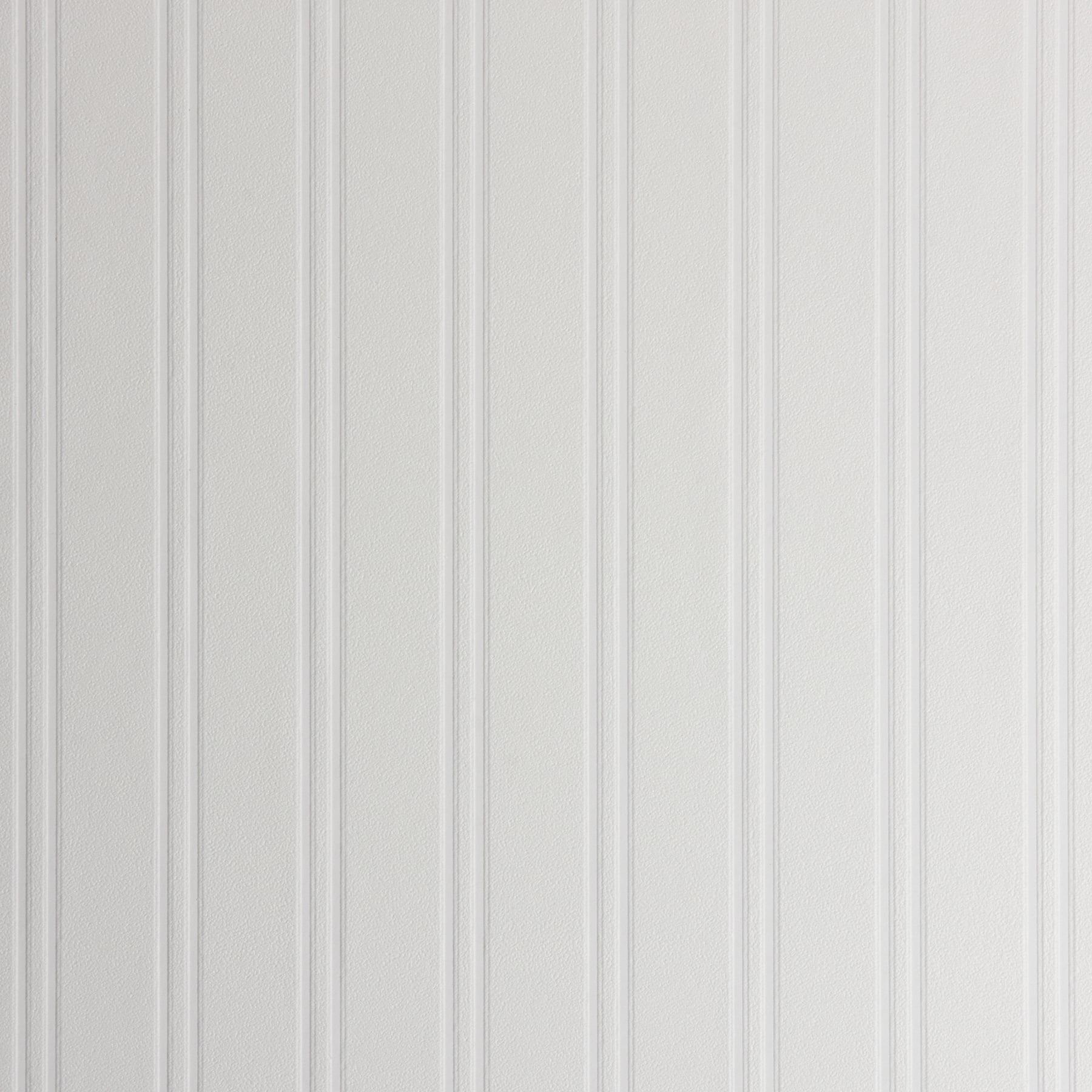 Better Homes & Gardens Beadboard Paintable Expanded Vinyl Wallpaper 20.9in x 33ft 56.4 Sq. ft.