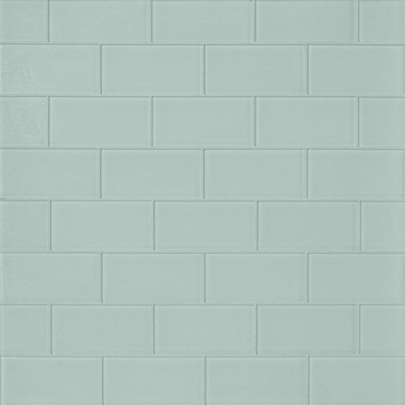 Lucid 3'' x 6" Glass Subway Wall Tile (32 pieces 4 sq.ft./Box)