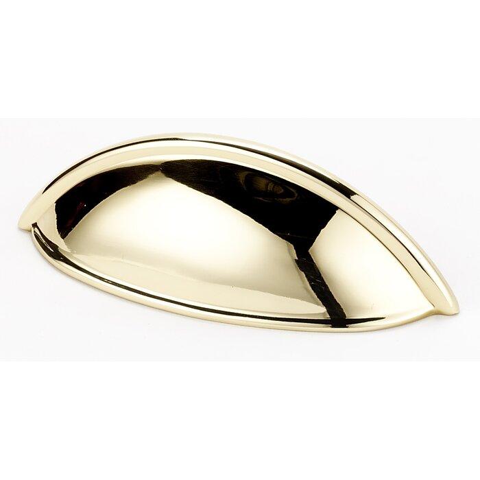 Contemporary 3 1/2" Center Cup/Bin Pull