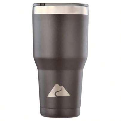 32 Oz Vacuum Insulated Stainless Steel Tumbler, Black