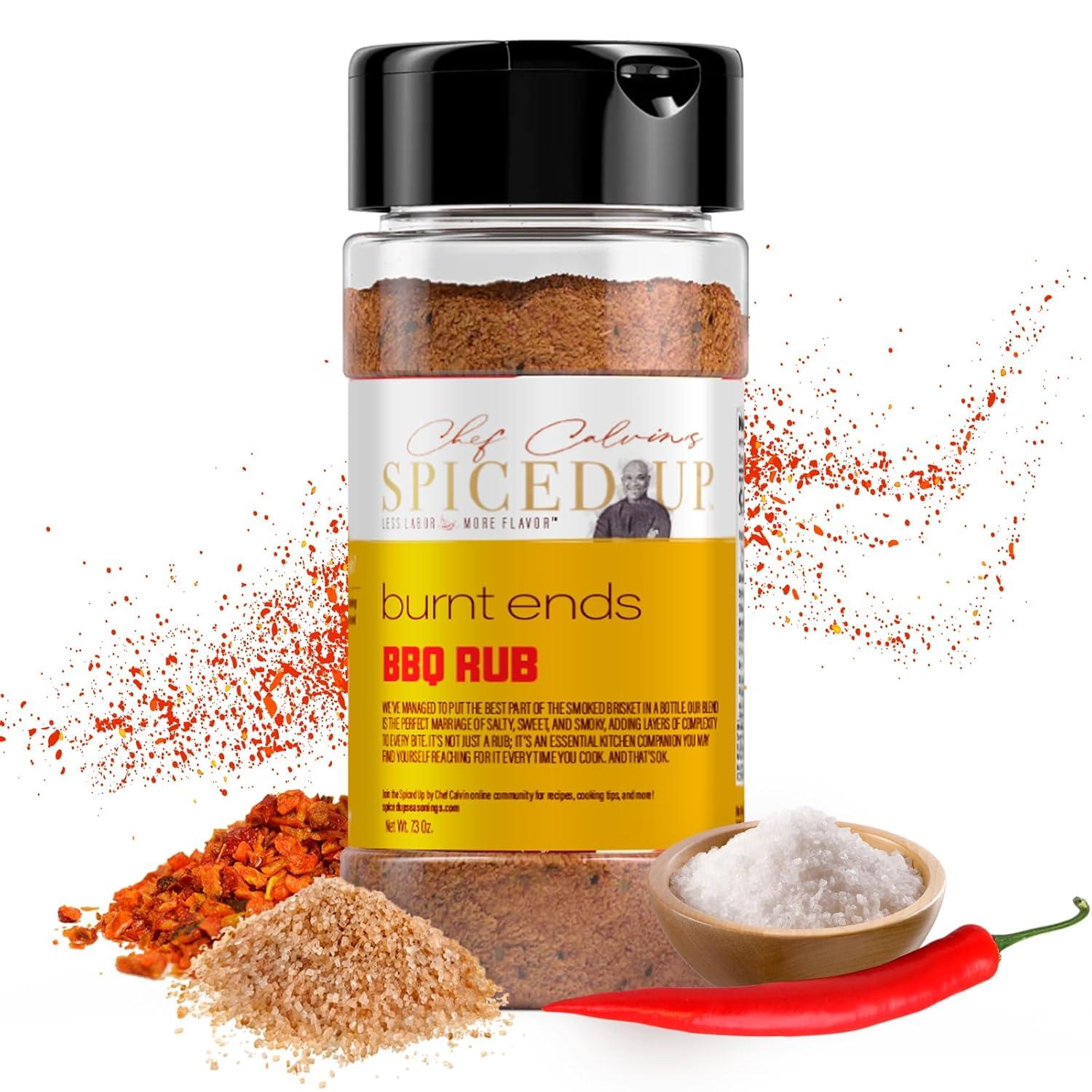 Spiced Up by Chef Calvin Burnt Ends BBQ Rub 7.3oz/207g
