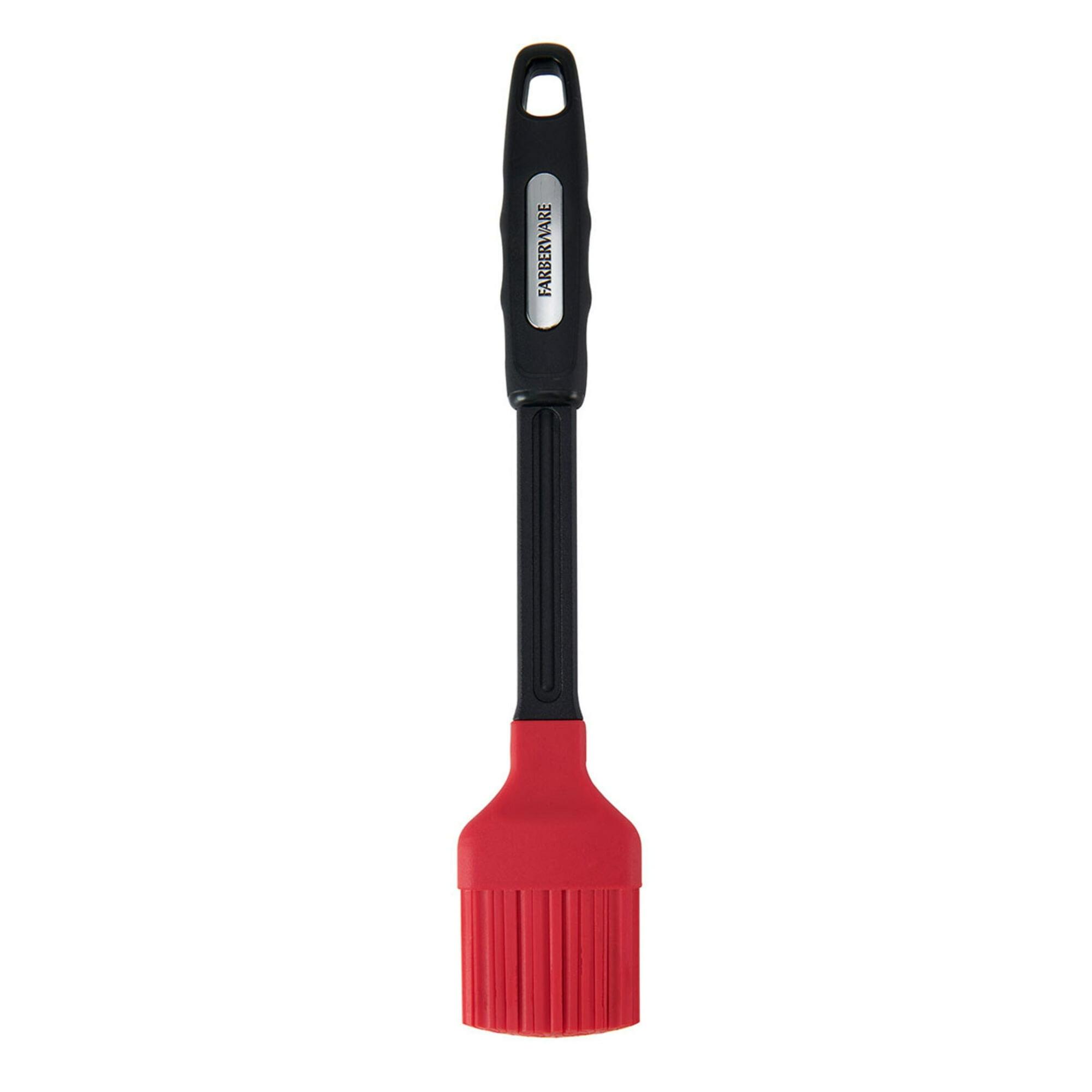 Farberware Professional Silicone Basting Brush Red with Black Handle