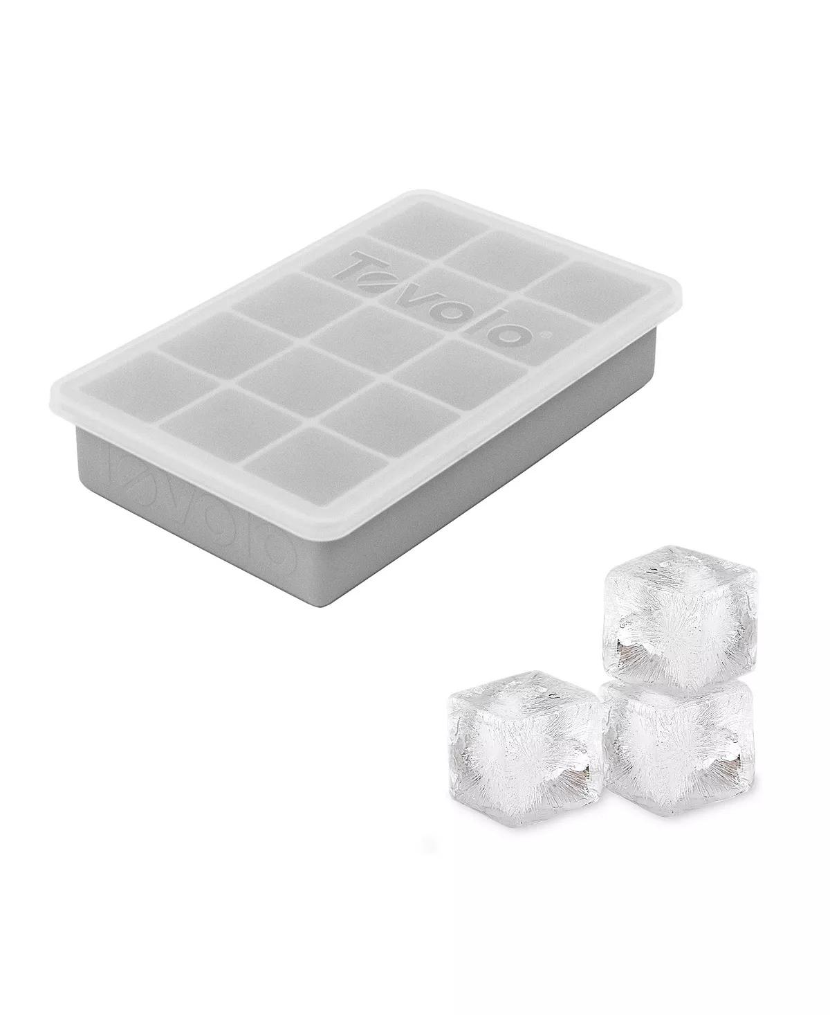 Perfect Cube Silicone Ice Tray With Lid
