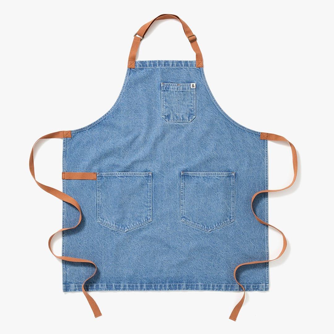 Cedar Blue Denim Apron - Essential