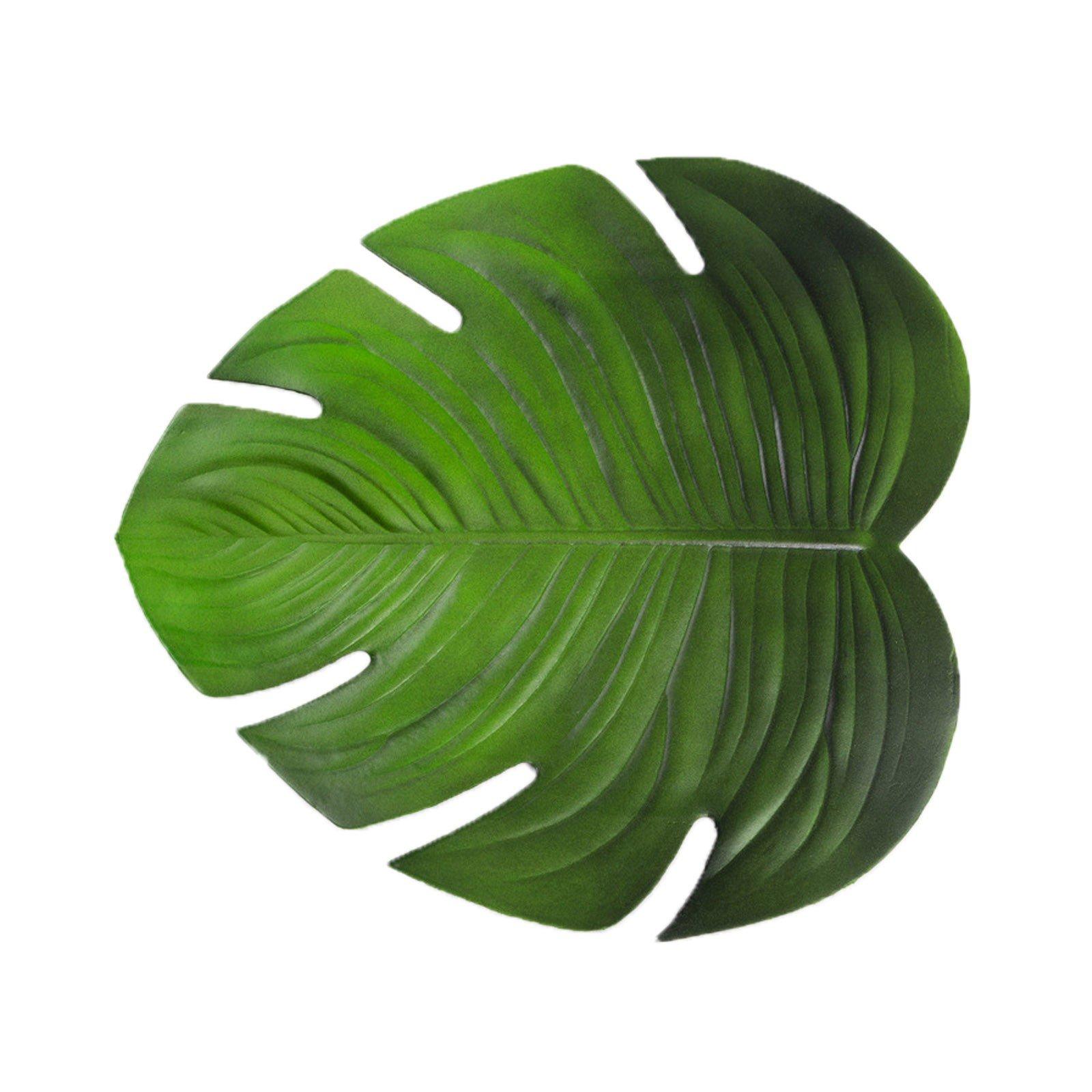 Clearance sale!Pedty 1Pc Placemat,Creative Eva Leaf Placemat Simulation Turtle Back Leaf Non Slip Insulation Mat Large Leaf Western Food Mat