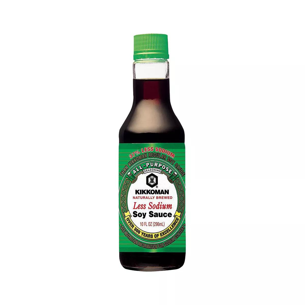 Kikkoman Less Sodium Soy Sauce 10 fl oz