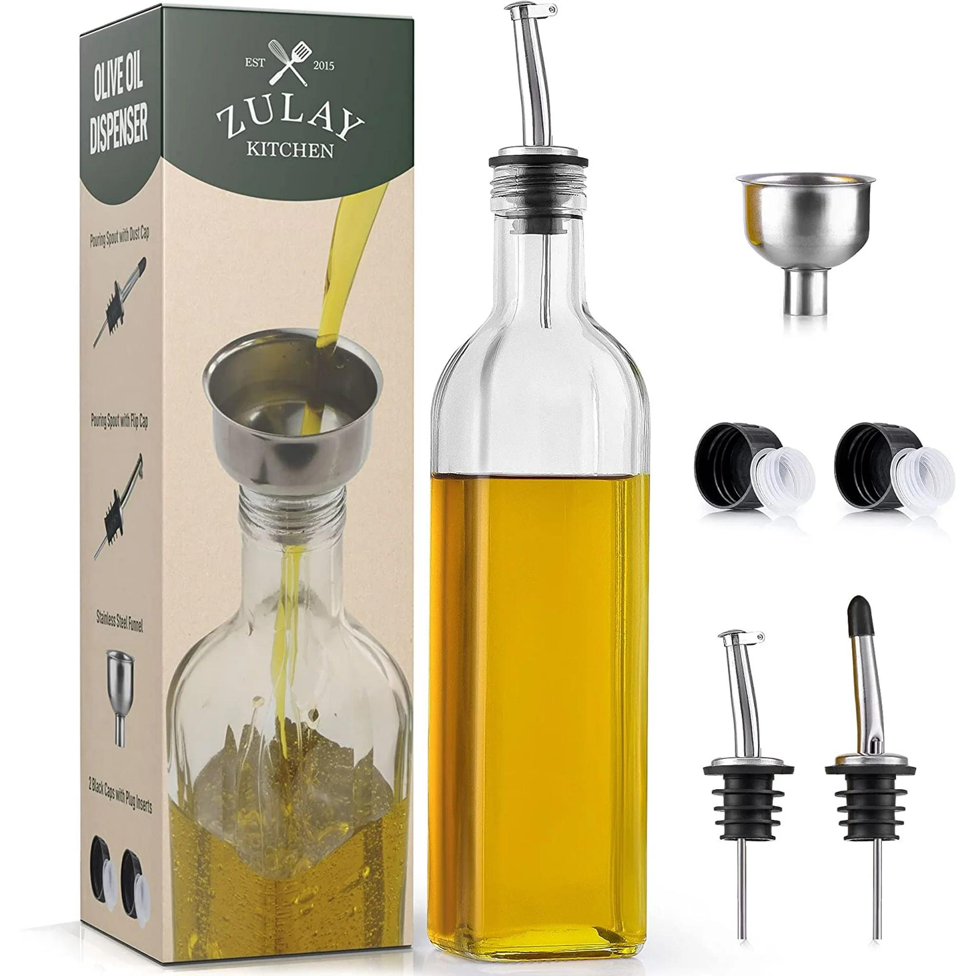 Zulay Kitchen 17oz Olive Oil Bottle Dispenser