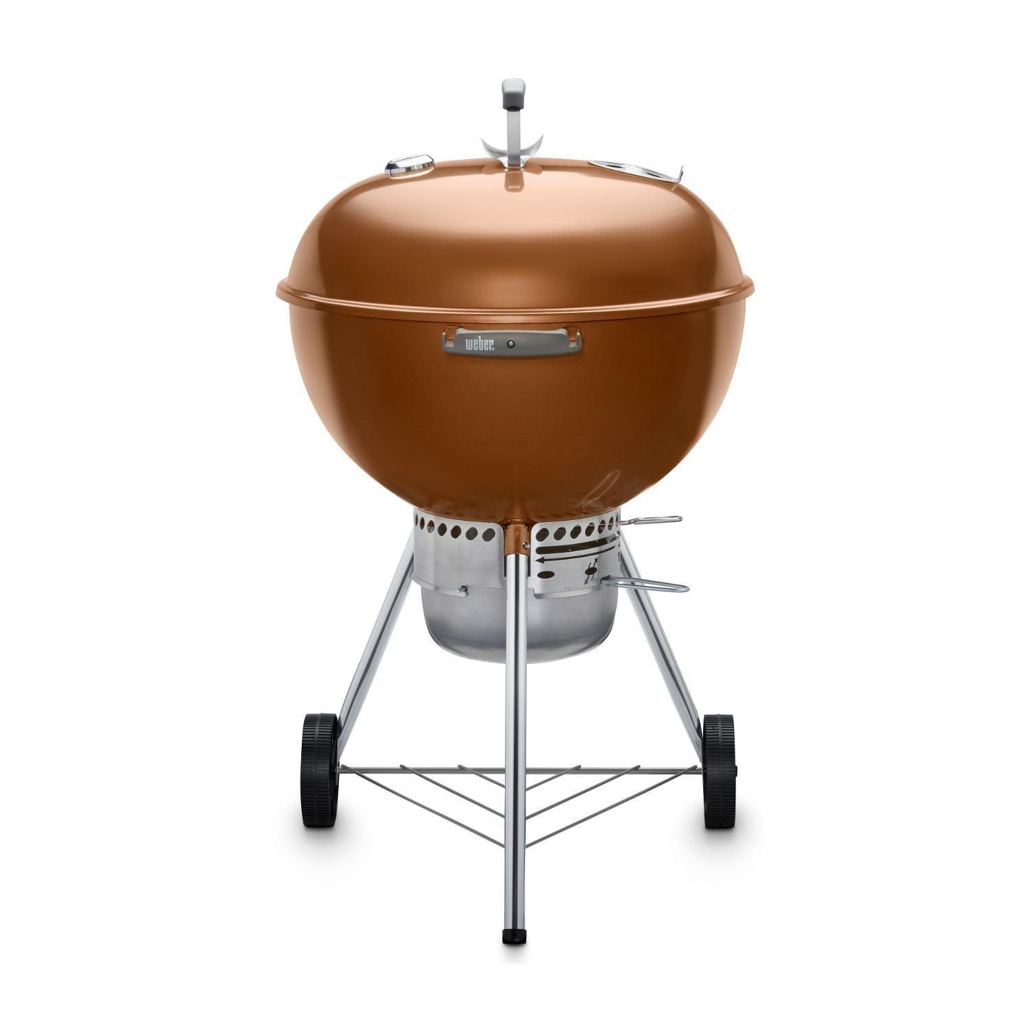 Weber Original 22" Premium Charcoal Grill w/Superior Heat Retention, Copper
