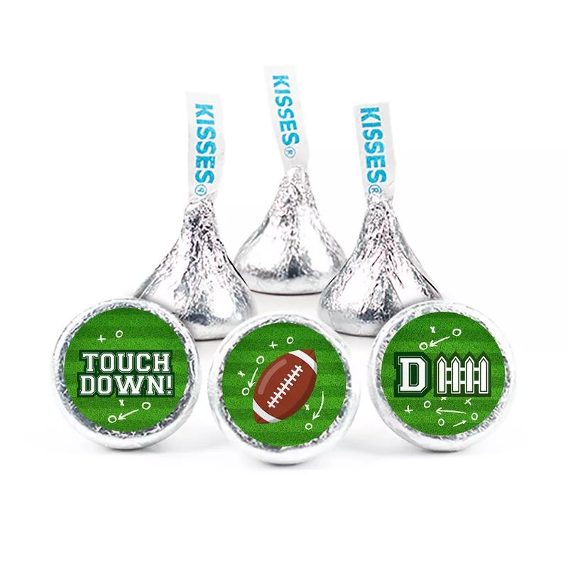 Football Party Candy Party Favors Chocolate Hershey's Kisses