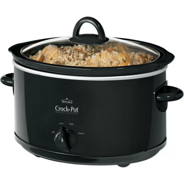 Crock-Pot® 4-Quart Classic Slow Cooker, Black