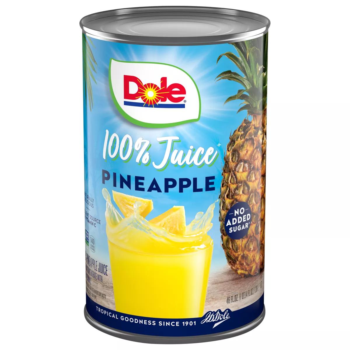 Dole 100% Pineapple Juice - 46 fl oz Can