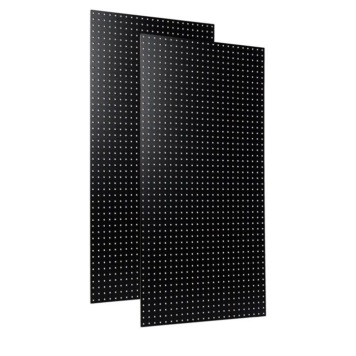 Tempered Round Hole 48"H x 24"W Pegboard (Set of 2)