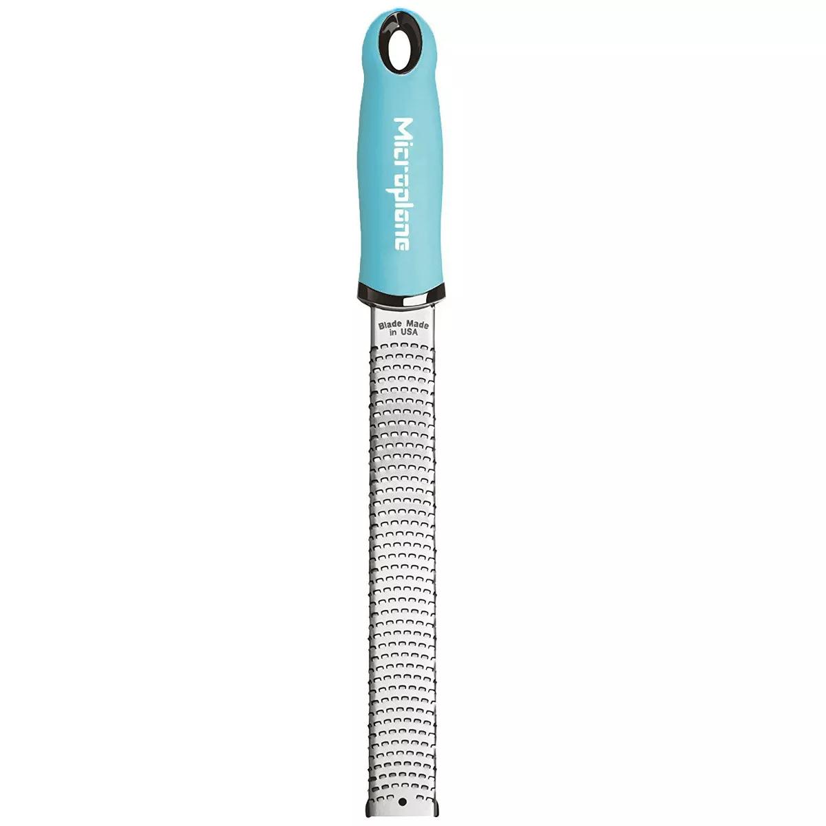 Microplane Premium Classic Fine Grater Zester, Purist Blue