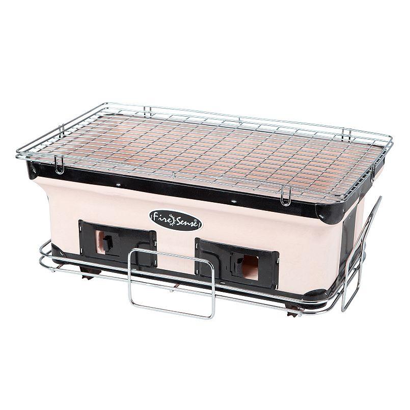 Large Yakatori Charcoal Portable Grill in Tan
