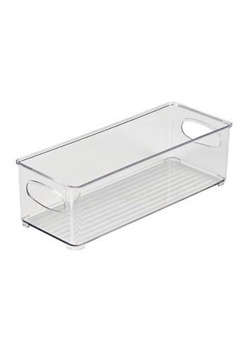 Narrow Vertical Stripe Organizer in Clear