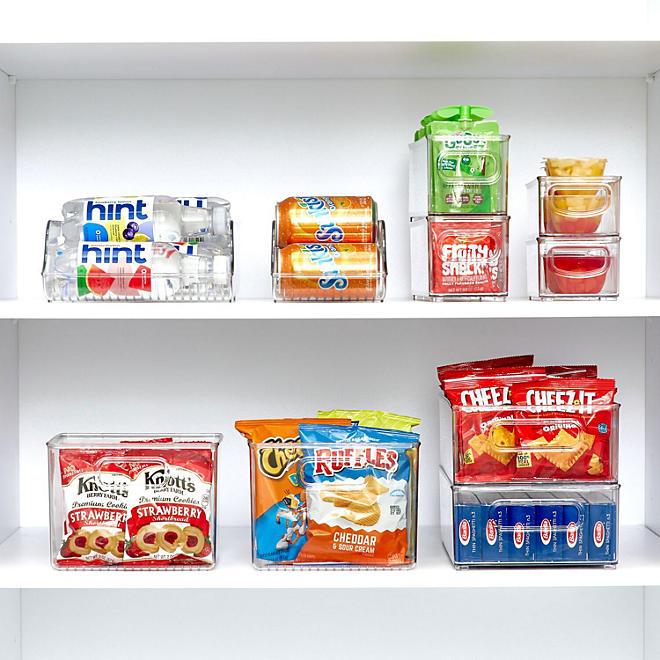 iDesign 10-Piece Fridge + Freeze Storage Bin Starter Set