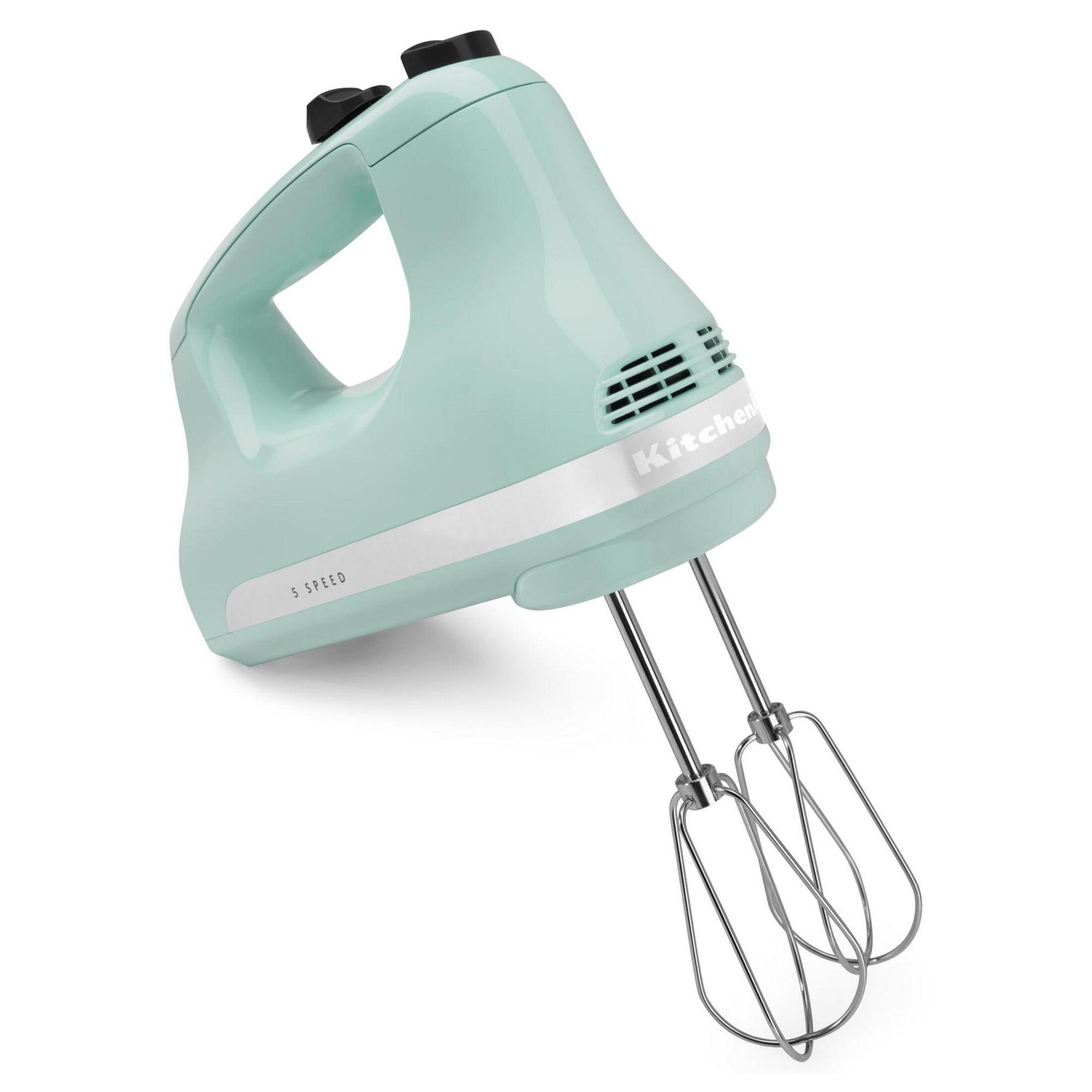 KitchenAid 5-Speed Ultra Power Hand Mixer, Ice, KHM512