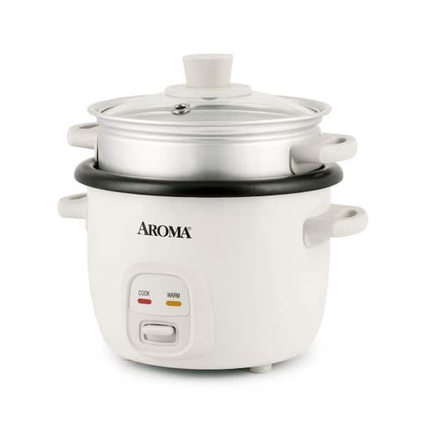 Aroma 4-Cup White Rice Cooker
