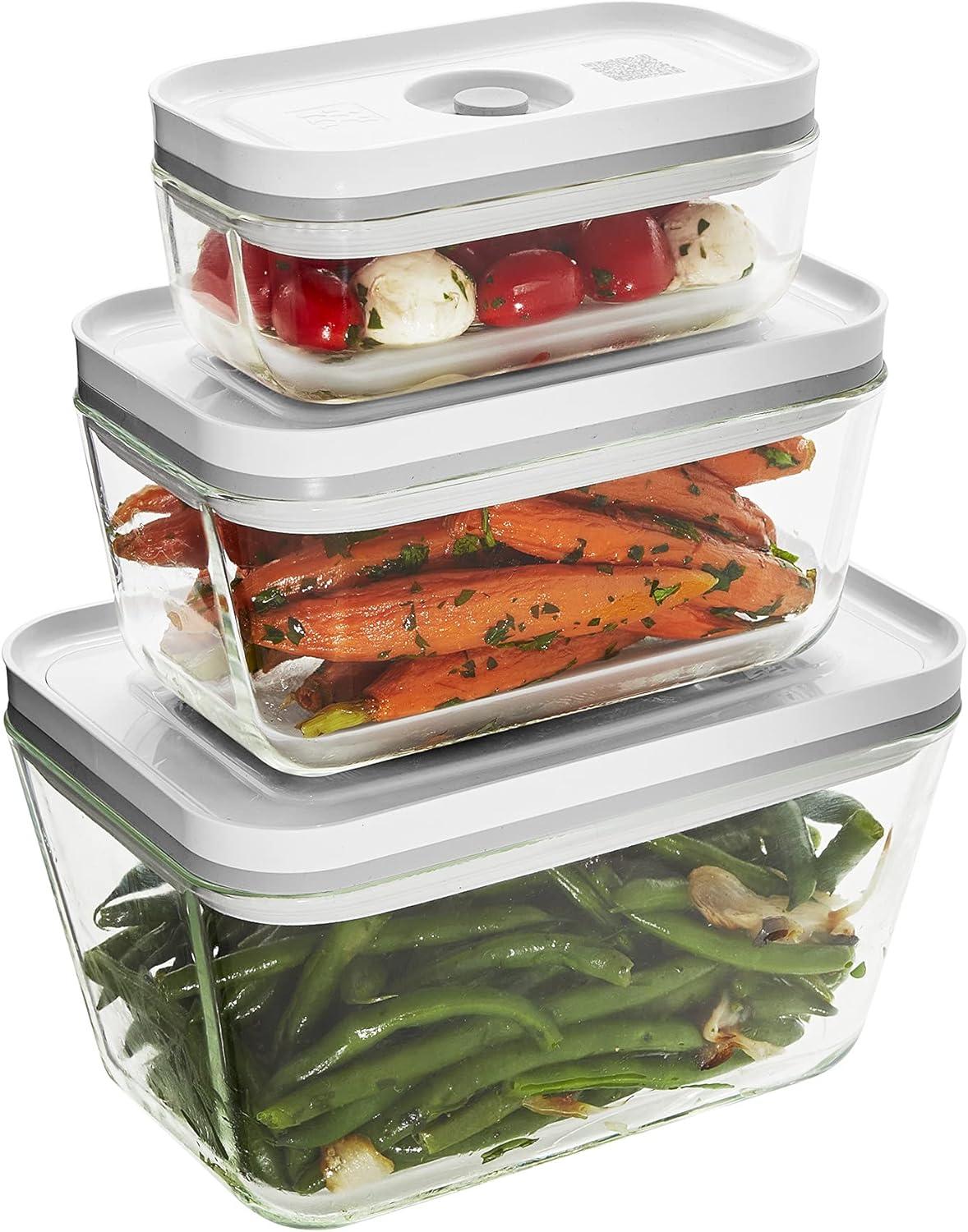 Zwilling Fresh & Save 3-pc Glass Food Storage
