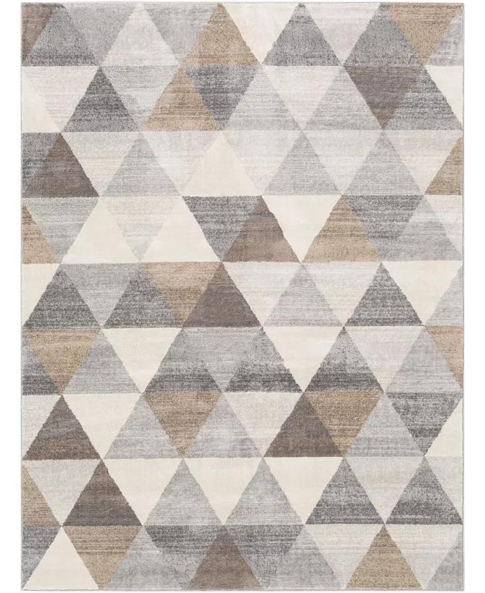 Roma ROM-2303 6'7" x 9' Area Rug