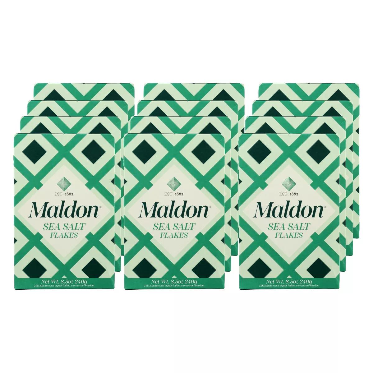 Maldon Flakes Sea Salt - Case of 12/8.5 oz