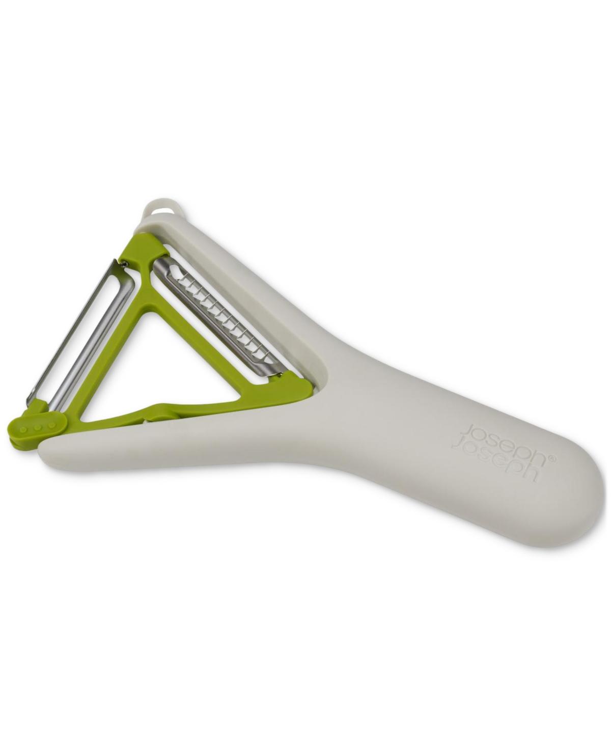 Joseph Joseph Switch 2-In-1 Julienne or Straight Peeler - White