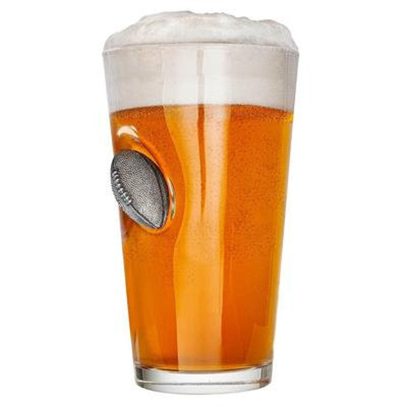 BenShot Football Pint Glass