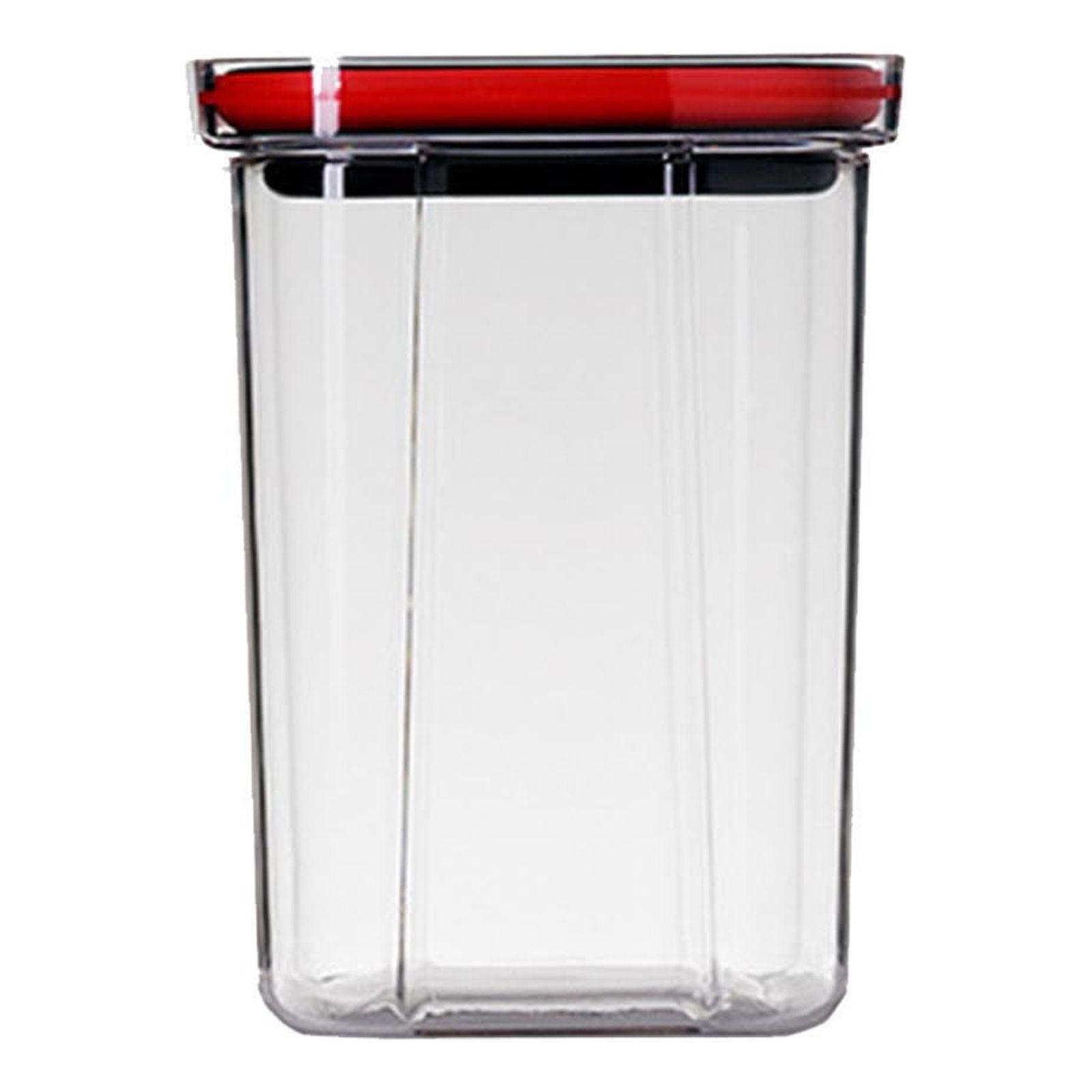 OAVQHLG3B Pantry Organization and Food Storage Containers with Airtight Lids,Square Storage Jars Storage Containers for Kitchen & Household Storage Airtight Container and Dry Goods and More