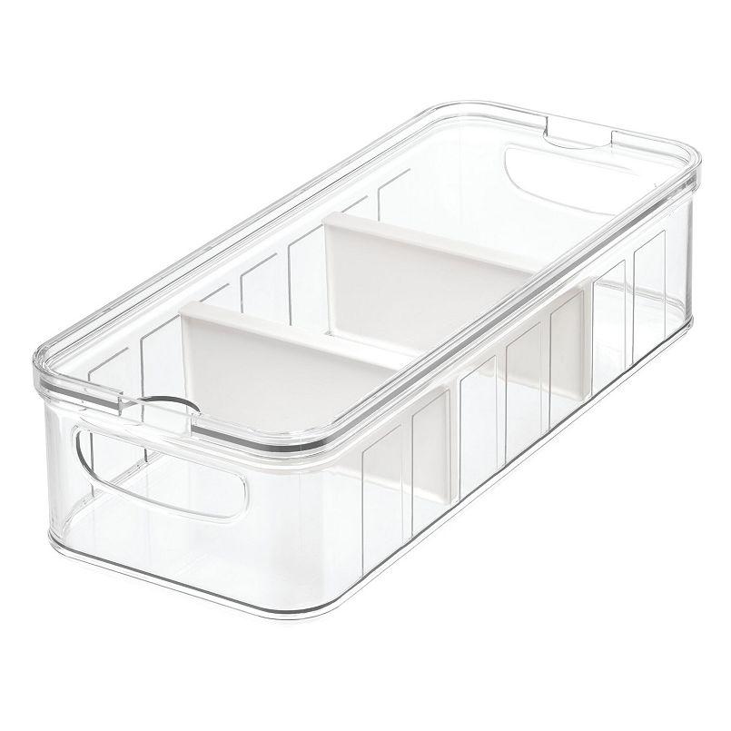 iDesign Crisp Large Divided Bin