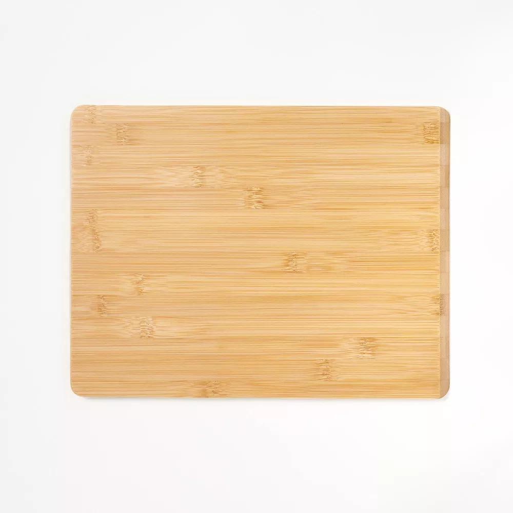 10"x13" Reversible Bamboo Cutting Board Natural - Figmint™