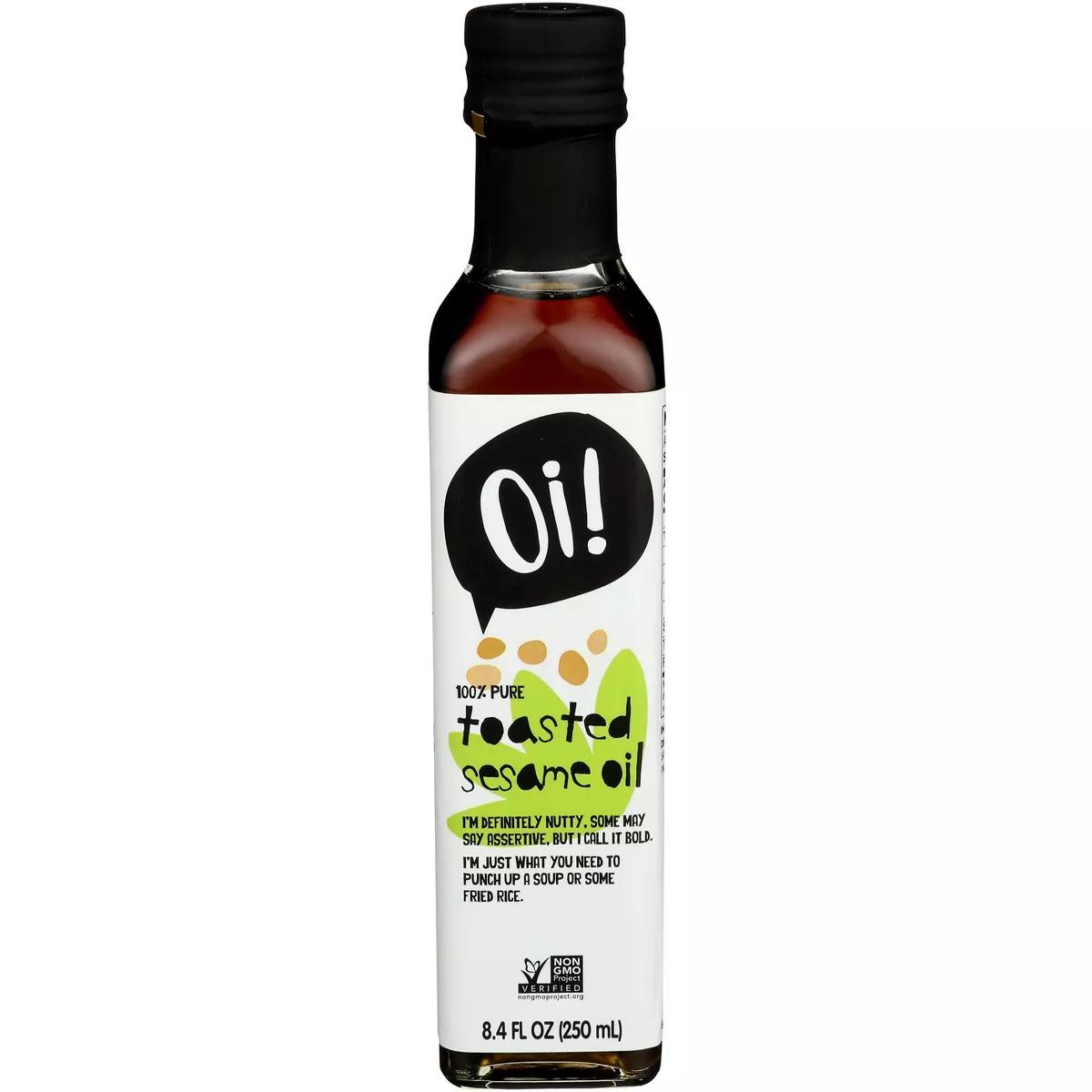 Oi! Toasted Sesame Oil - Case of 6 - 8.4 oz