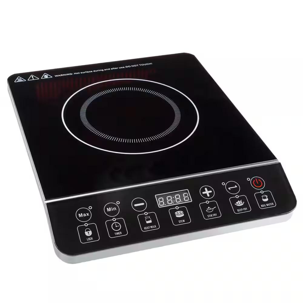 Portable Induction Cooktop 1800-Watt Single Burner Electric Hot Plate