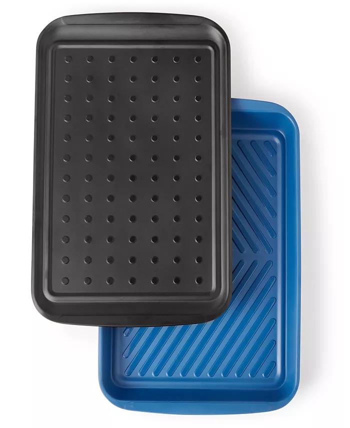 Melamine Prep & Serve Tray Blue