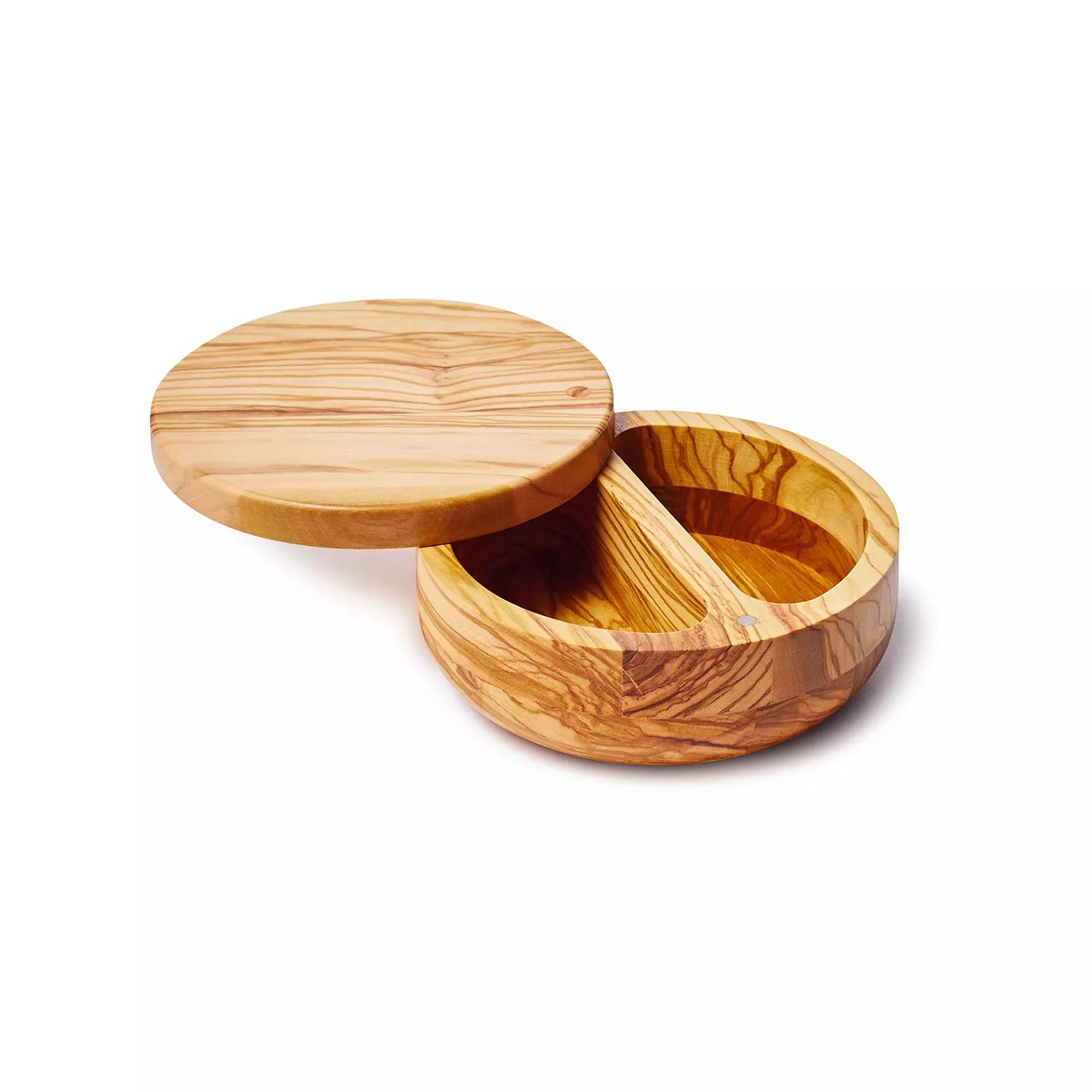 Sur La Table Olivewood Salt Keeper Duo