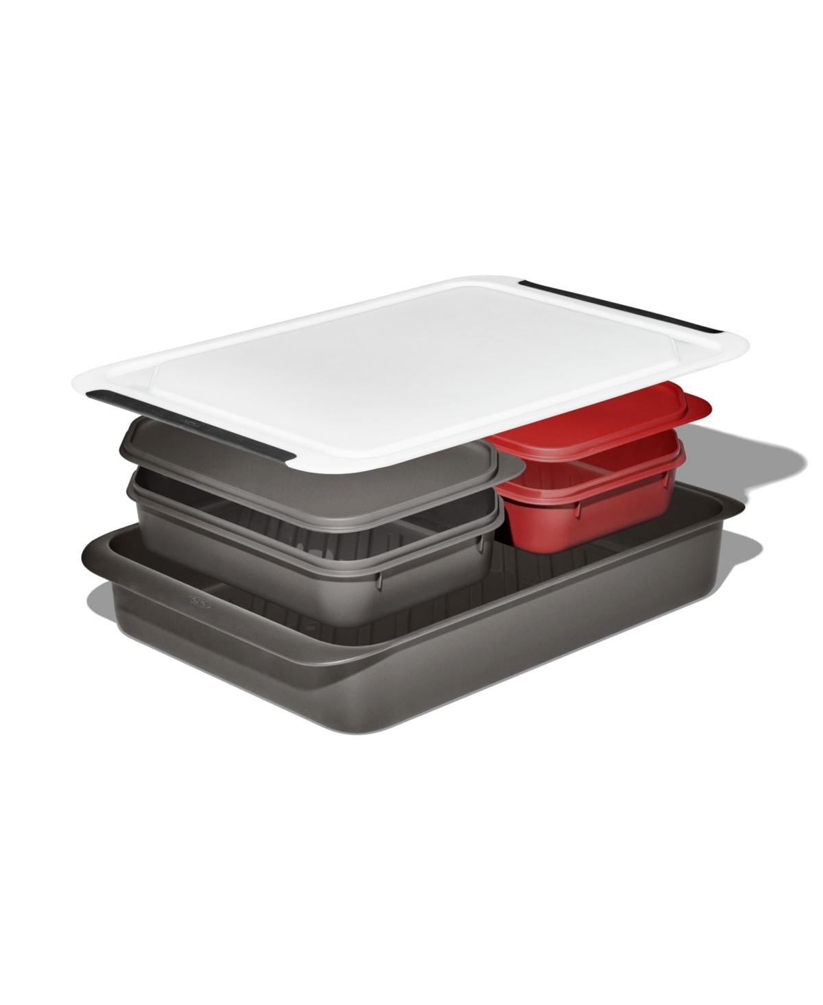 Oxo Good Grips Grilling Prep and Carry System Set, 6 Piece