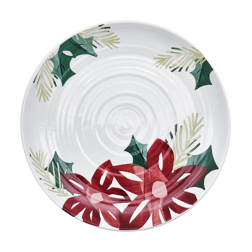 St. Nicholas Square® Mini Poinsettia Salad Plate