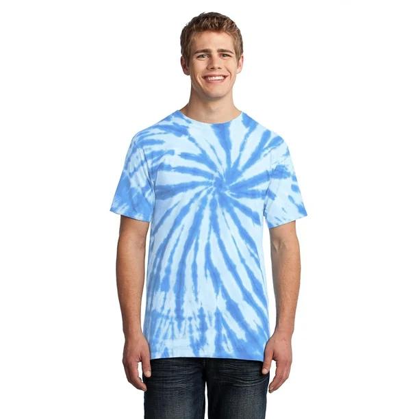 Port & Company ® - Tie-Dye Tee. Pc147 S Light Blue