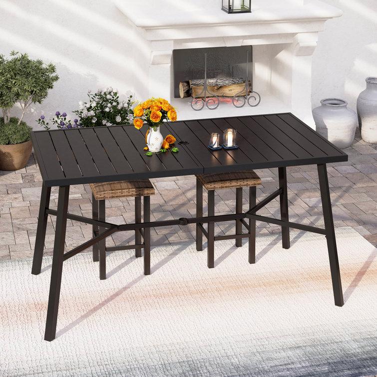 Alyne Metal Bar Table