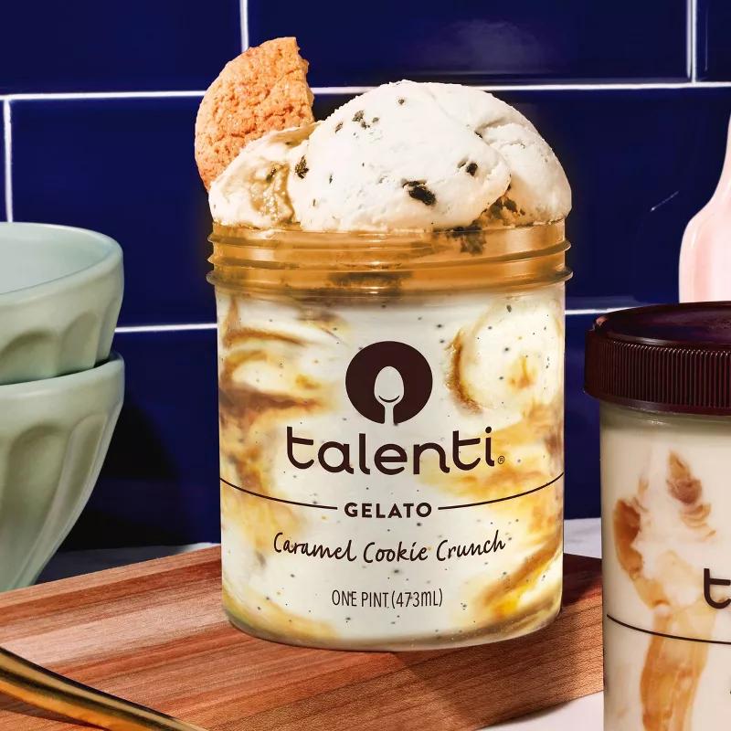 Talenti Caramel Cookie Crunch Gelato - 16oz